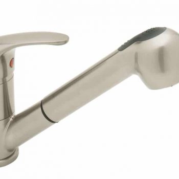 Torino Jr.w/Pullout Spray - Satin Nickel