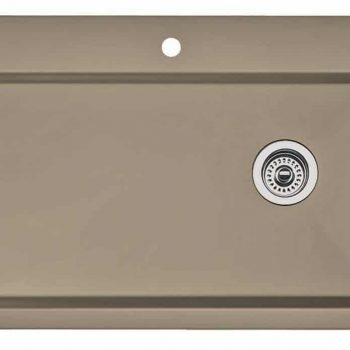 Diamond Super Single Bowl Silgranit II (Di) - Truffle