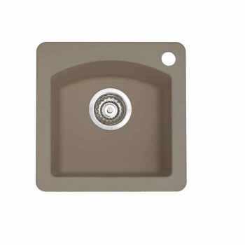 Diamond Bar Sink Silgranit II - Truffle