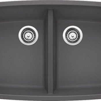 Performa Silgranit II Double Bowl - Cinder