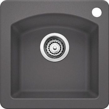 Diamond Bar Sink Silgranit II - Cinder