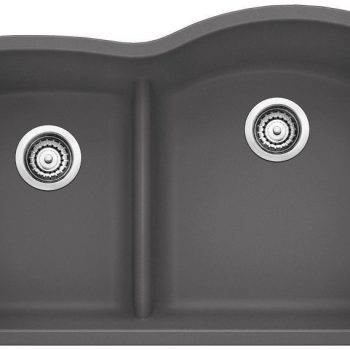 Diamond 1.75 Low Divide Undermount Reverse - Cinder