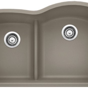 Diamond 1.75 Low Divide Undermount Reverse - Truffle