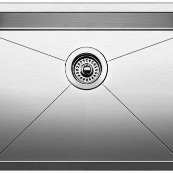 Quatrus R15 Medium Single Bowl Undermount