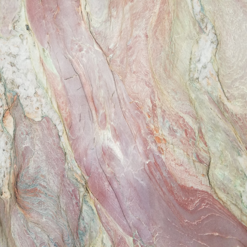 Volcano Fusion Tampa Bay Marble And, Rose Quartz Countertop