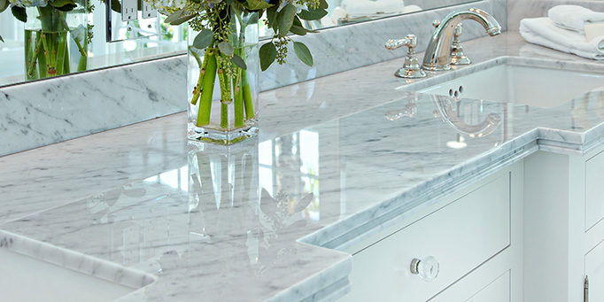Touhou Cultured Marble Vanity Tops, Bathroom Vanity Tops Granite Vs Marble