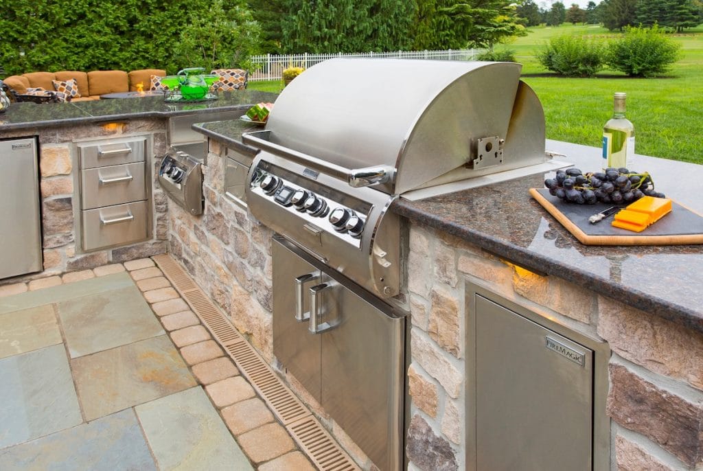 granite countertops for outdoor kitchens