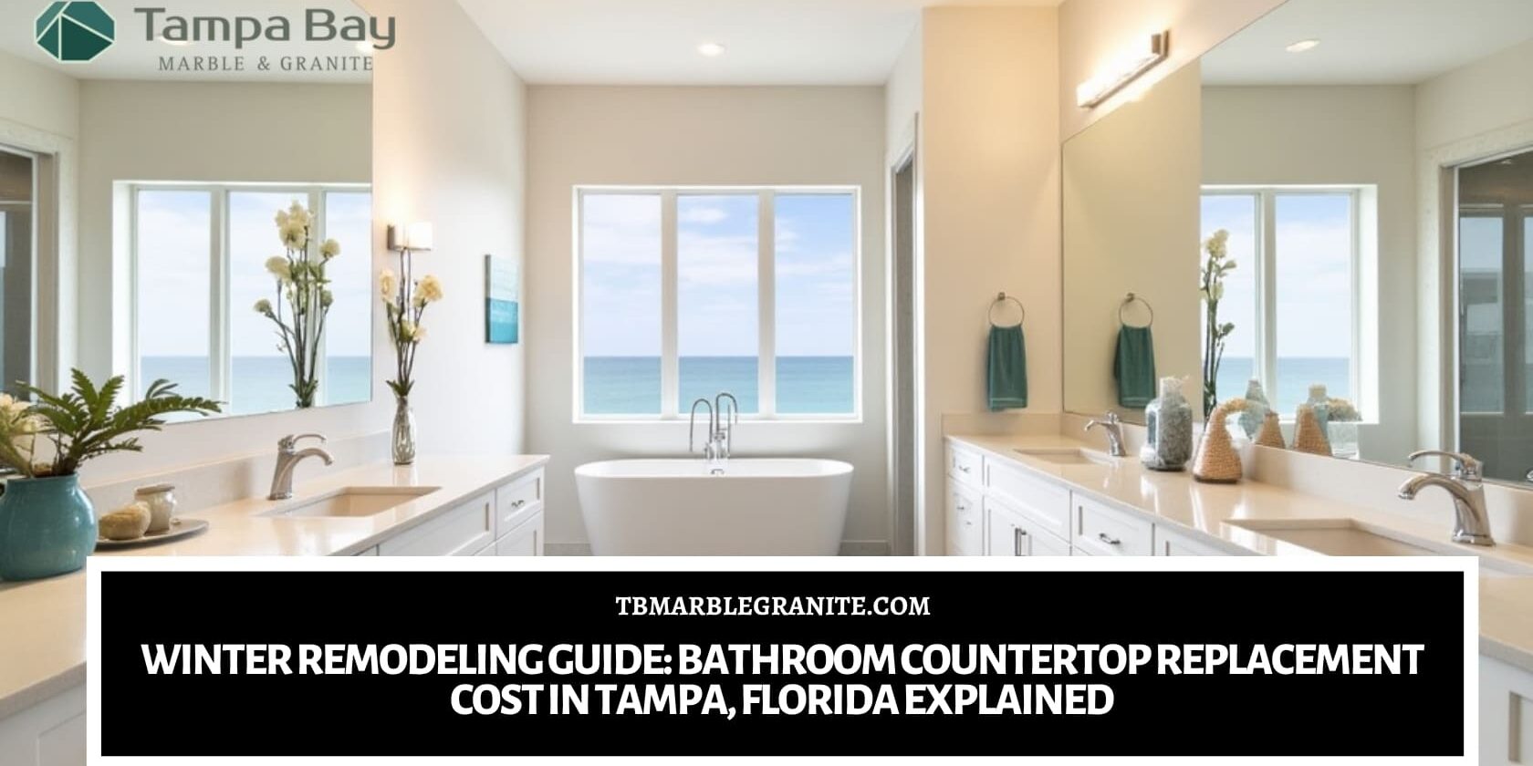 Bathroom countertop replacement cost in Tamp
