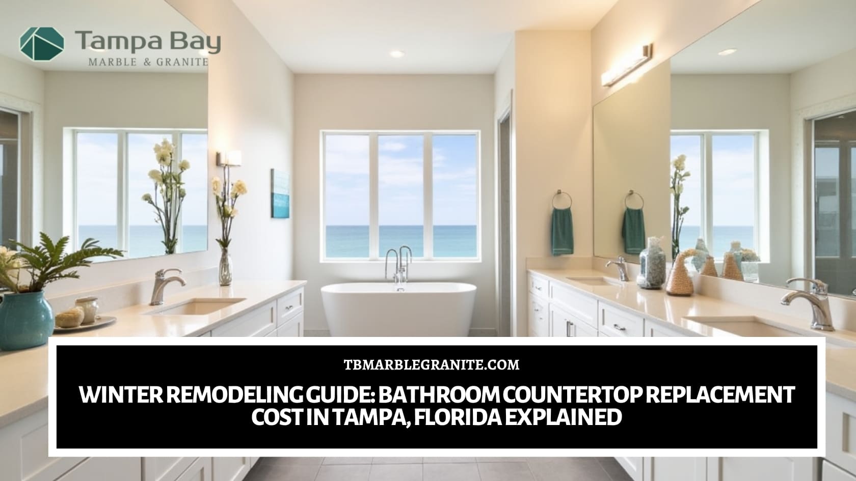 Bathroom countertop replacement cost in Tamp