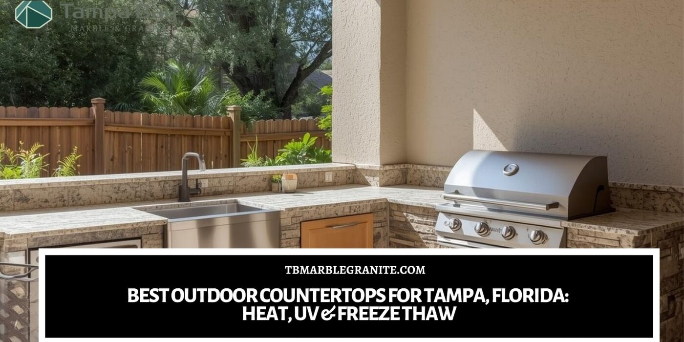 outdoor kitchen countertops