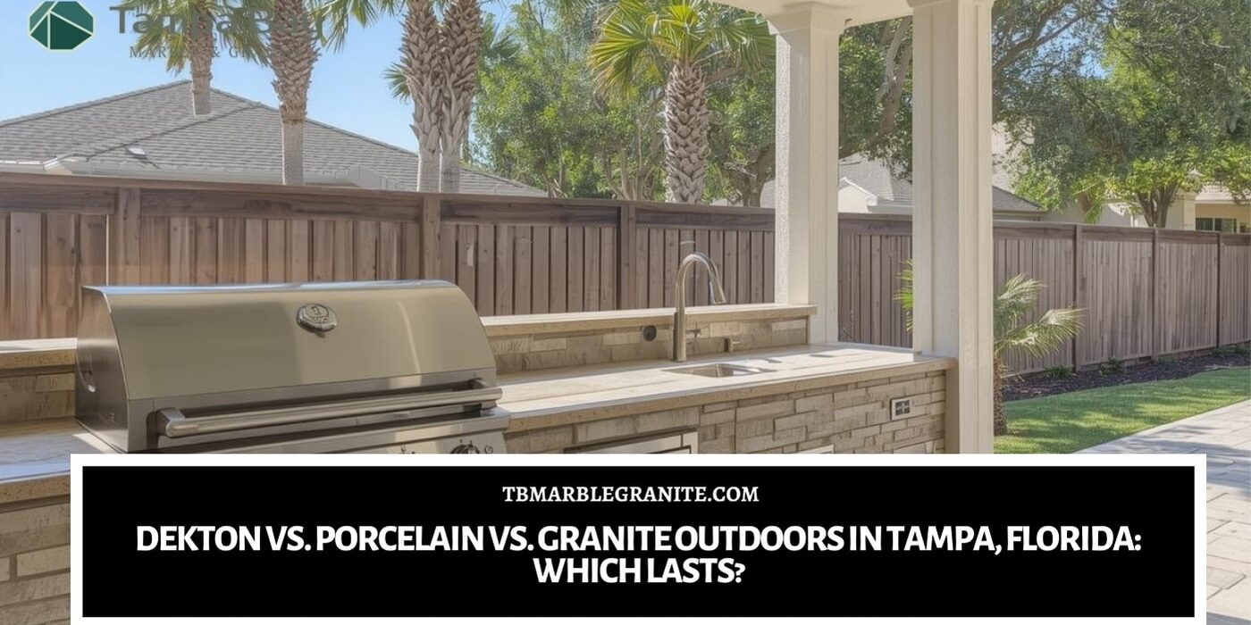 dekton vs porcelain vs granite outdoors
