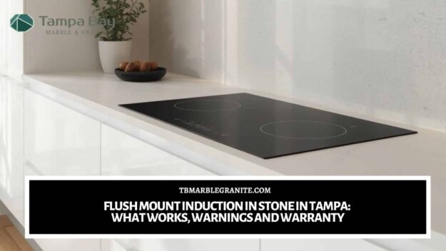 flush mount induction in stone Tampa